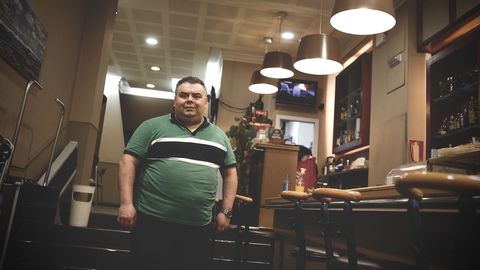 Jhonny Prado, hostelero ourensano