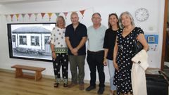 Celebraci�n del centenario de la escuela unitaria de Aro (Negreira)
