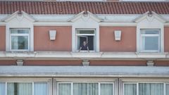 Miembros y jugadores del Fuenlabrada confinados en el Hotel Finisterre 