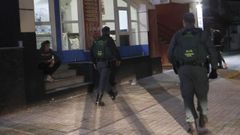 Control de la Guardia Civil en una localidad mari�ana (imagen de archivo)