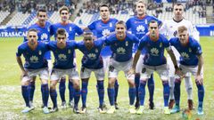 Once inicial del Real Oviedo ante Osasuna