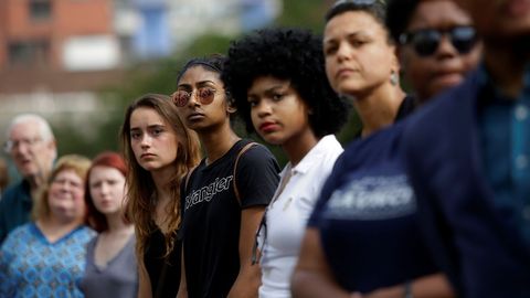 Protestas anti racistas en San Luis (Estados Unidos)
