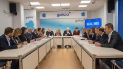 Reuni�n entre el PP de Galicia y Asturias