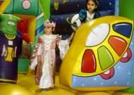 Las princesas y sus mascotas triunfaron en el sal�n Pe�a. 