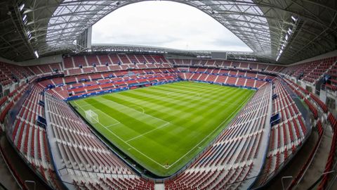 Interior del Estadio de El Sadar