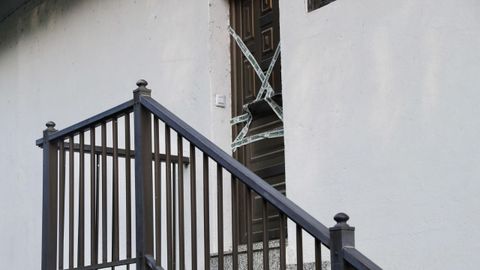 Vivienda en la que resida la vctima presunto parricida de Asturias, de 71 aos, en el ncleo de El Picn, en Ribera de Arriba