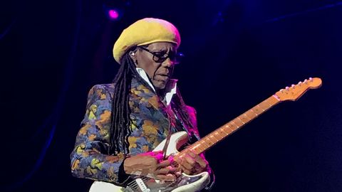 Nile Rodgers en concierto del Wilderness Festival 2018, en Charlbury (Inglaterra)