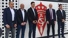 Joaquín Alonso, Emilio Gutiérrez, Israel Villaseñor, David Guerra y Felipe Vega-Arango, en Mareo