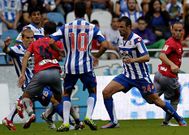 El conjunto corus fue superior en muchos momentos al Osasuna en su debut liguero.