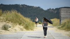 Las playas son el principal atractivo tur�stico de Sanxenxo en verano