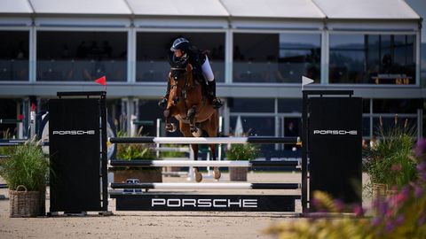 Juana Mar�a Roig, ganadora del Trofeo�Porsche en Casas Novas.