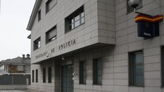 Foto de archivo de la fachada principal de la Comisar�a de Viveiro
