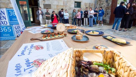 Presentaci�n de Sanxenxo Degusta Tapas en el Pazo de Quint�ns