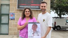 Ant�a Alberte y Fran Sieira presentaron el espect�culo.