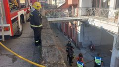 El suceso ocurri en el nmero 25 de la calle Valdoncel de Betanzos.