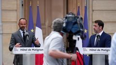 El primer ministro, �douard Philippe, hizo el anuncio junto al titular de Interior, Christophe Castaner