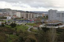 La terminal de buses (izquierda) se trasladar� al entorno de la estaci�n Empalme (derecha). 