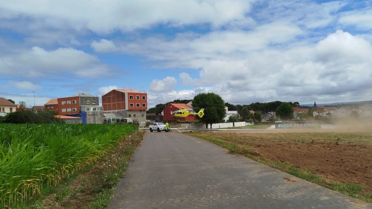 Muere un hombre atragantado con un trozo de pizza en Coristanco