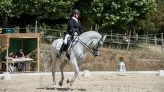 Doma de alta escuela en Vilamar�n para la disputa del campeonato gallego