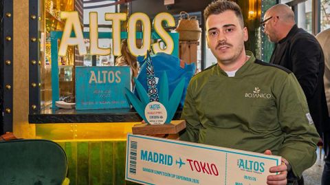 Marcos Ferro disputar&aacute; un campeonato mundial de cocteler&iacute;a en Tokio.