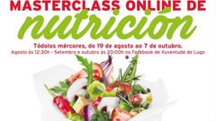 Cartel de las masterclass para jvenes