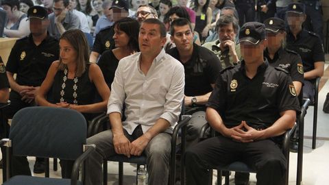 Arnaldo Otegi, en el banquillo de la Audiencia Nacional en una imagen del junio del 2011