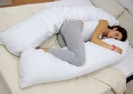 La almohada est� pensada para dormir en posici�n fetal.