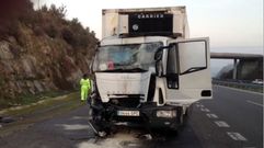 Accidente en la A-52
