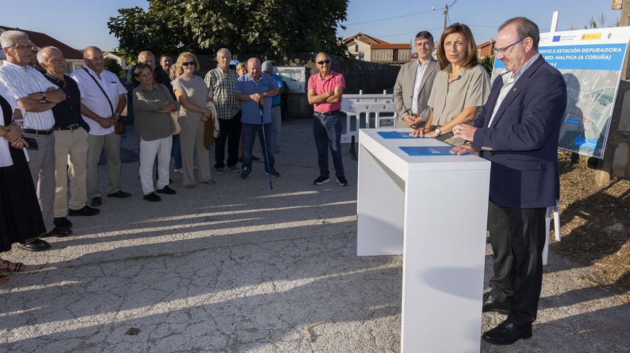 Compromiso de 1,2 millones para la mejora en saneamiento en Malpica