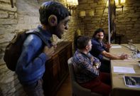 Pedro Sanmart�n y Fernando Cortizo presentaron �Un Cami�o de Santiago de cine�. 