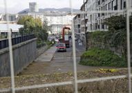 Los preparativos para iniciar las obras comenzaron ayer. 