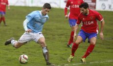Jacob durante el Ribadeo 3-1 Choco de hace 15 d�as. 