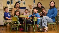 La escuela de Lanta�o, que busca ni�os y que est� rodeada de verde y cuenta con un parque, en fotos