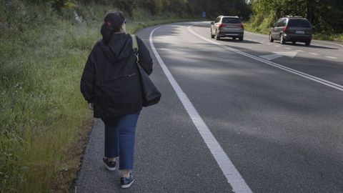 Las sendas peatonales buscan mejorar la seguridad vial