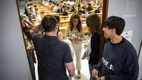 Imagen de la PAU celebrada el pasado a�o en Pontevedra