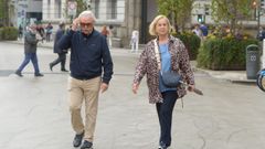 D�a de paraguas en A Coru�a.