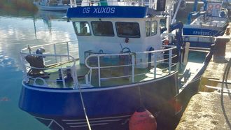 Imagen de archivo del pesquero camariñán Os Xuxos.