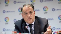 Javier Tebas, presidente de la LFP