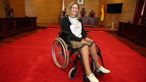 Merchi Álvarez, presidenta de GaliciAME