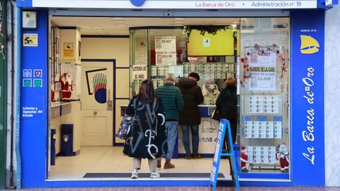 La administraci�n La Barca de Oro, en A Coru�a