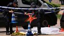 La escena del crimen en Pozuelo de Alarcón