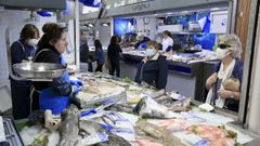 Interior da Praza de Abastos de Lugo