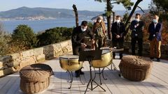 Los timbales centenarios de la orquesta municipal de Vigo, recuperados