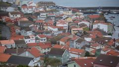 Vista a�rea de una parte de Laxe