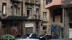 Grave incendio en un edificio abandonado junto a la calle Pr�ncipe