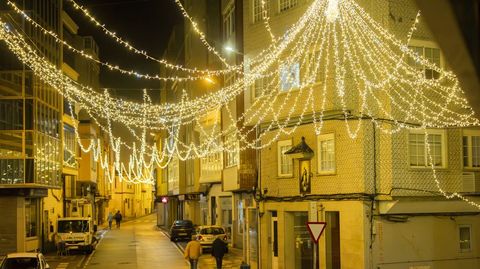 Las calles de Malpica, muy festivas