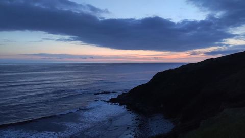 Amanecer en Vidiago, en el primer da de nueva normalidad