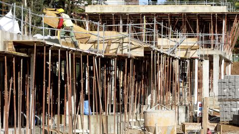 Obras de Metrovacesa en Santiago de Compostela. 