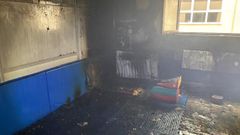 El fuego afect� a�un dispositivo p�blico al que acuden a diario en torno a siete ni�os de entre 0 y 3 a�os