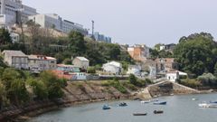 Vista de la zona de As Xubias, pendiente de una regeneraci�n urban�stica.